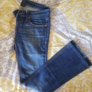 Boot cut flare dark wash jeans, 26